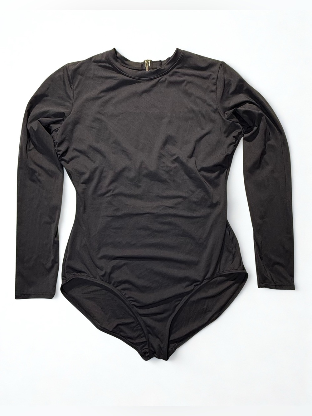 Anne Cole Long Sleeve Open Back One-Piece Rash Guard Swimsuit